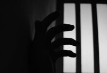 silhouette of persons hand