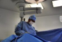 man in white medical scrub suit