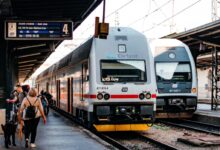white bullet train