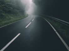 black concrete road during daytime