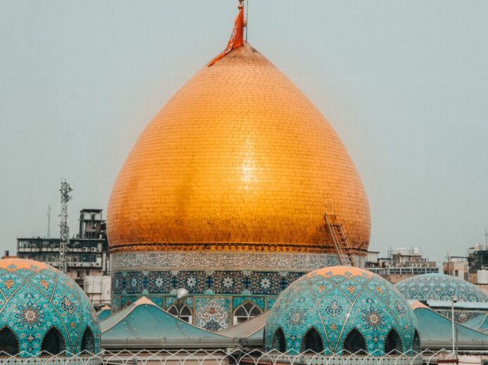 brown and white dome building