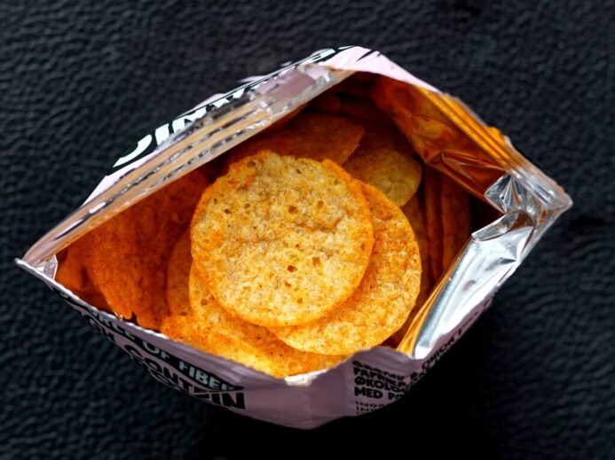 brown bread in brown plastic pack