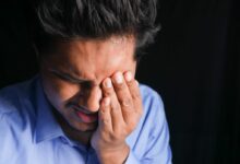 man in blue dress shirt