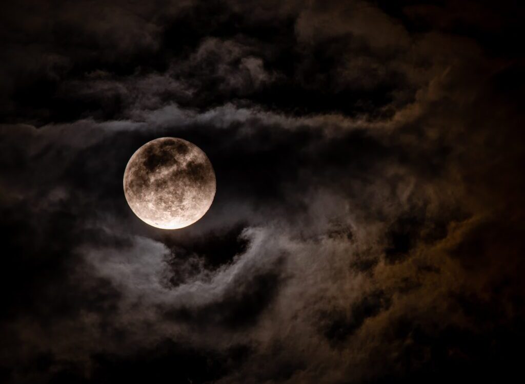 Photo Of A Full Moon