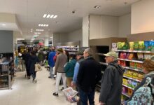 people walking on a shopping mall