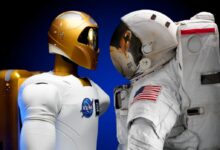 Person Wearing White Astronaut Suit