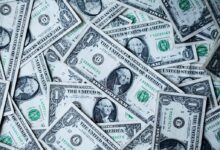 1 U.S.A dollar banknotes