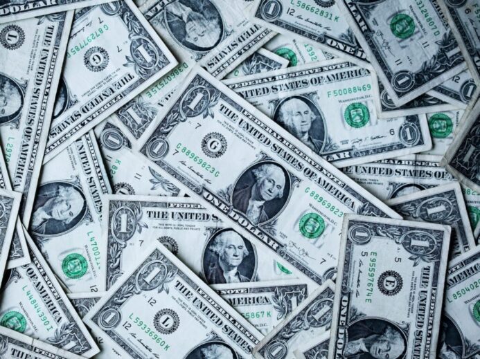 1 U.S.A dollar banknotes