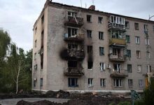 Ukrajinským Slovjanskem se šíří strach kvůli nočním raketovým útokům. Stařenky se bojí o střechu nad hlavou