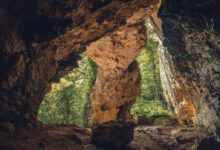 rock cave