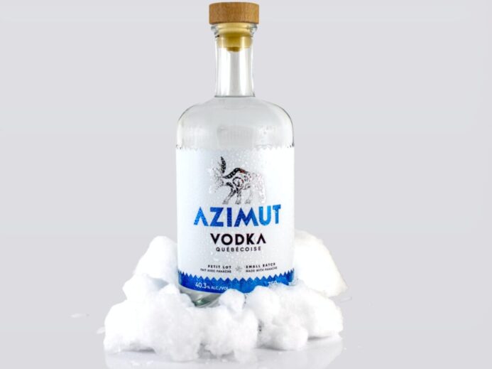 Azimut Vodka bottle