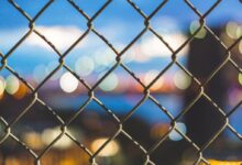 gray fence