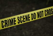 Crime Scene Do Not Cross Signage