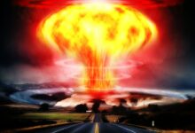 nuclear explosion, mushroom cloud, atomic bomb