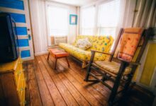 rocking chair, livingroom, living room