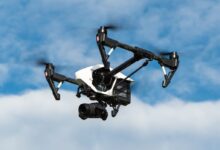 drone, camera, flying
