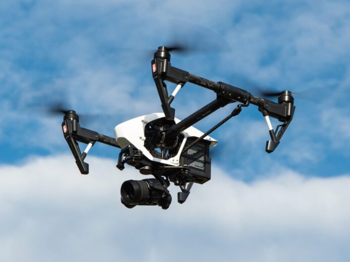 drone, camera, flying