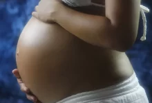 belly, pregnant woman, close up