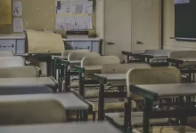 photography of school room