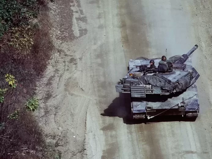 M1-A1 Abrams tank