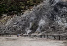 Italy, Solfatara (Campi Flegrei)