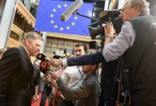 PM Fico arrives at the EP