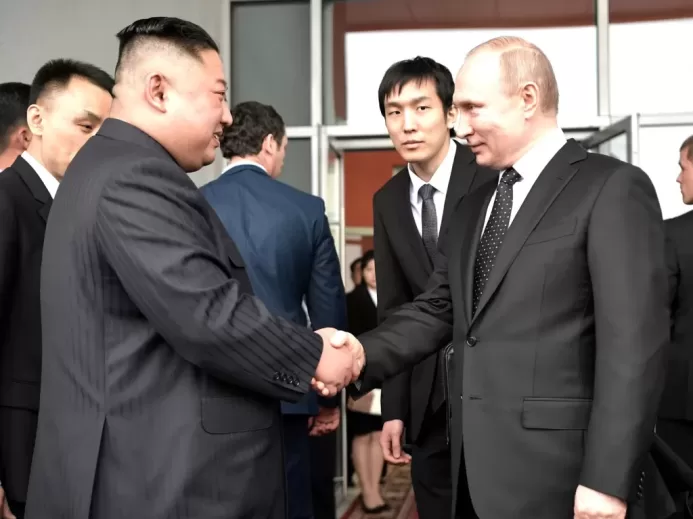 Kim Jong-un and Vladimir Putin (2019-04-25) 19