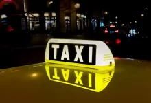Lighted Taxi Signage