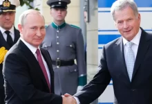 Vladimir Putin and Sauli Niinistö in Helsinki (2019-08-21)