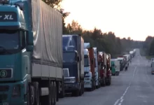 Na ukrajinsko-polské hranici uvízlo 20 000 vozidel. Může za to stávka polských dopravců