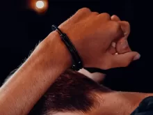 Hand of a Person with Handcuffs