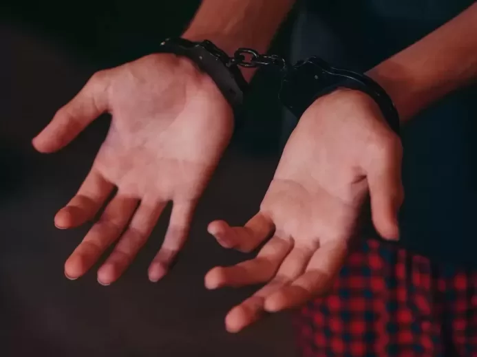 A Person in Handcuffs