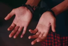 A Person in Handcuffs