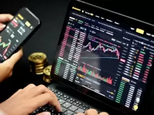 person using black tablet computer