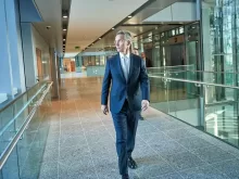 First day at the New NATO Headquarters for NATO Secretary General Jens Stoltenberg