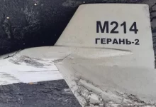 M214_ГЕPAНЬ-2_drone_remnants_near_Kupiansk,_Kharkiv_region_(1)