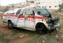 Palestinci zničili sanitku Červeného Kříže