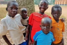 Children in Faradje, DRC.