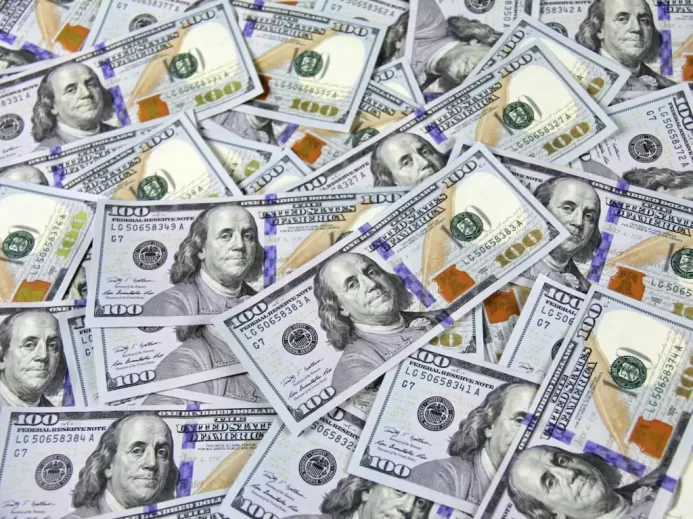 100 US Dollar Banknotes