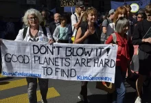 Klimatické aktivistiky ze hnutí KlimaSeniorinnen