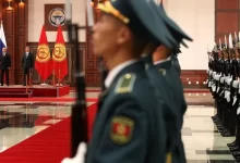 Putin na návštěvě v Kyrgystánu