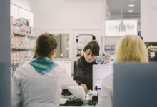 four people inside mart