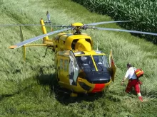 helicopter, rescue helicopter, flying