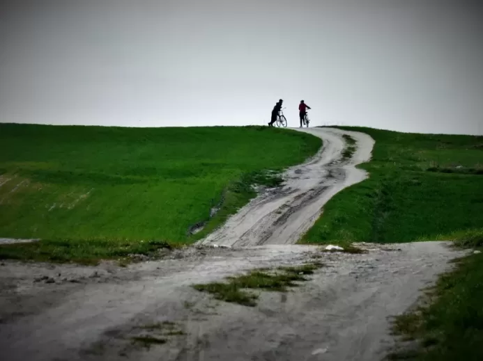 way, bike, bicycles