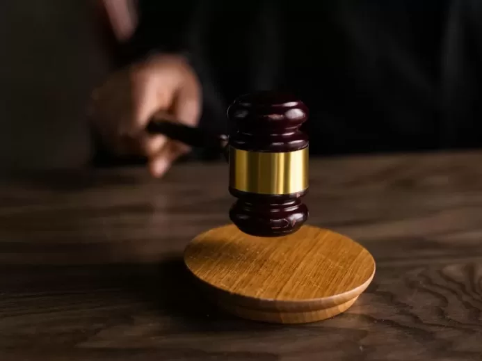 Brown Wooden Gavel on Brown Wooden Table