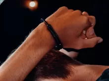 Hand of a Person with Handcuffs
