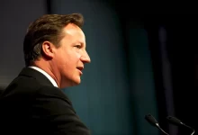 Prime Minister David Cameron speaking