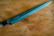 gray stainless steel knife