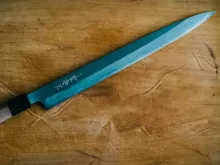 gray stainless steel knife