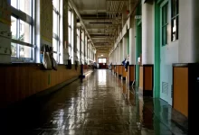 empty building hallway